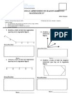 Matemática primaria: Razonamiento geométrico y cálculo de figuras