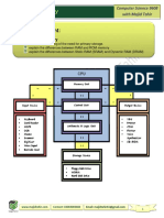 1.3.2 Main Memory: Syllabus Content