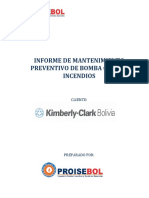 Informe de Mantenimiento Preventivo de B PDF