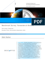 Benchmark Survey: Forwarders & Brokers: Chris Jones, Descartes Brandon Fried, Airforwarders Association (Afa)