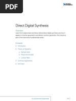 Direct Digital Synthesis PDF