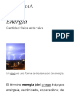 Energía - Wikipedia, la enciclopedia libre