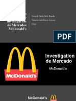 Investigacion de Mercados McDonald's