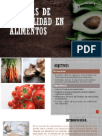 Pruebas de Estabilidad en Alimentos