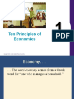 Microeconomics Course 1 - Ten - Principles