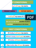 First Conditional Rules Grammar Guides - 87468