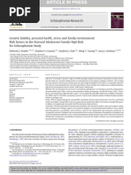 Schizophrenia Research: Deborah J. Walder, Stephen V. Faraone, Stephen J. Glatt, Ming T. Tsuang, Larry J. Seidman