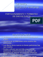 SESION Particionar y Formatear