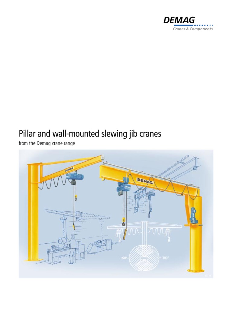 Jib Cranes 20875644 Colour Catalogue PDF Crane (Machine) Equipment