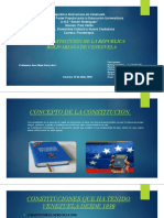 Diapositivas Power Point (Constitucion de Venezuela)