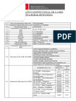 Proyecto Educativo Institucional de La Red Educativa Rural Huicungo1-2020