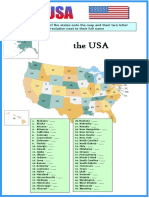 Map US States and Cities