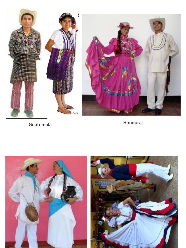 Trajes Tipicos de Centroamerica | PDF, image size:768x1024