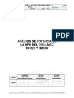Análisis Potencia HPU Drillmec HH220 HH350