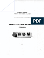 Plan Estrategico Militar 2030 PDF