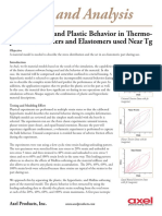 Axel Products, Inc. - Capturing Set and Plastic Behaviour in Thermoplastic Elastomers and Elastomers Used Near TG