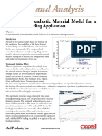 Axel Products, Inc. - Fitting A Hyperelastic Material Model For A Stabilized-Loading Application