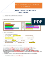 FIRST CONDITIONAL WORKSHEET Resuelto