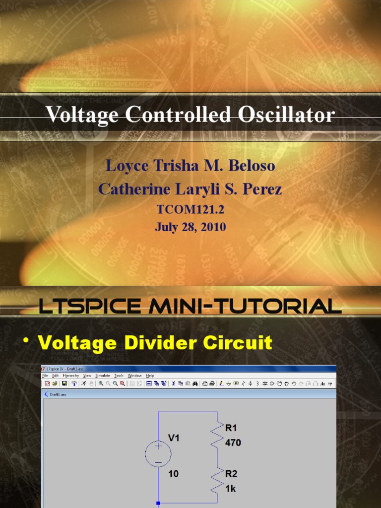 Voltage Controlled Oscillator Overview | PDF | Electronics ...