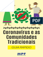 Guia Rapido Coronavirus Comunidades Indigenas e Tradicionais PDF