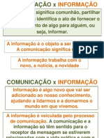 Aula 4 - Informação, Comunicação e Organizações