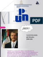 Exposición Vicente Fox - Mtra - DORIS