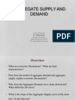 AGGREGATE SUPPLY AND DEMAND SHIFTS