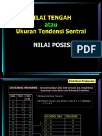 Nilai Tengah Dan Posisi