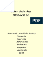 Later Vedic Age