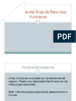 Funciones Del Area de Recursos Humanos