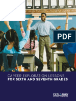 Career Exploration Lessons 6th 7th