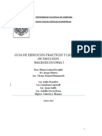 Guía de Trabajos Prácticos Macroeconomía I