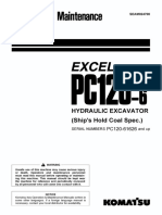 Pc120-6 Excel Seam024700 Op Manual