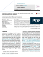 Ares2014. Optimizacion de Extraccion de Glucosinolatos Intactos