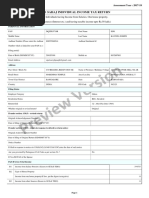 Itr-1 Sahaj Individual Income Tax Return