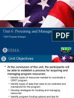 Unit 6: Procuring and Managing Resources: CERT Program Manager