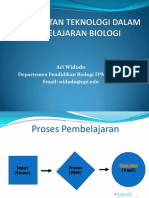 Pemanfaatan Teknologi Dalam Pembelajaran Biologi