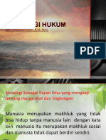 Materi Sosiologi Hukum Ke 4