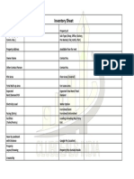 Inventory Form