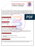 Petrobooster Updated course outline 