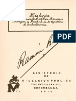 Historia Del Benemerito Gral Don Francisco Morazan Ex Presidente de La Republica de Centroamerica PDF