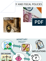 Monetary and Fiscal Policy