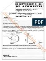 Série de Révision (++corrigé) N°11 ..Spectres Atomiques PDF