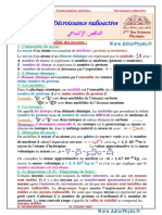 Cours 1 - Décroissance Radioactive PDF