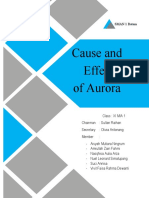 Cause and Effect of Aurora