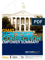 EMPOWERgmat Sentence Correction