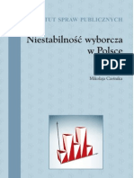 Niestabilność Wyborcza W Polsce