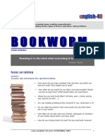 Bookworm Bookworm: Focus On Talking Focus On Talking