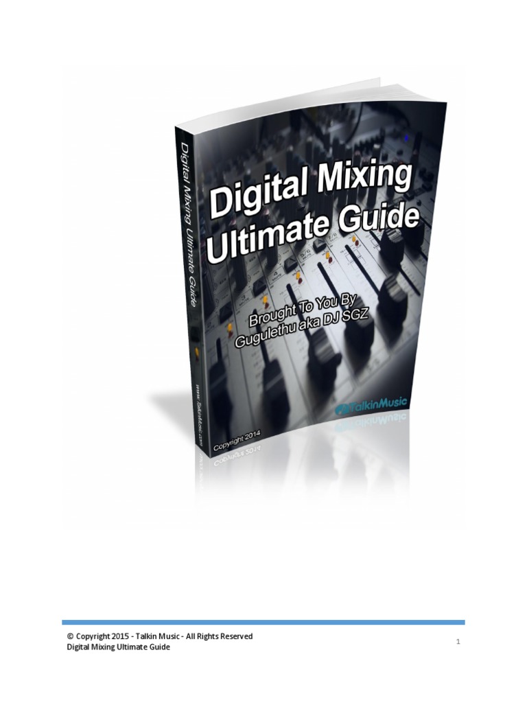 Digital Mixing Ultimate Guide PDF Equalization (Audio) Sound