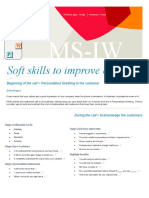 Ms-Iw: Soft Skills To Improve Call Flow
